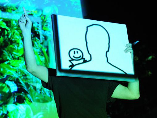 Marco Tempest: Pinagyamang realidad, salamangka sa teknolohiya