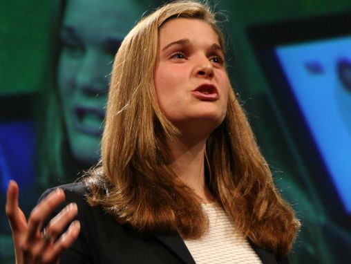 Click to play Eva Vertes: Meet the future of cancer research
