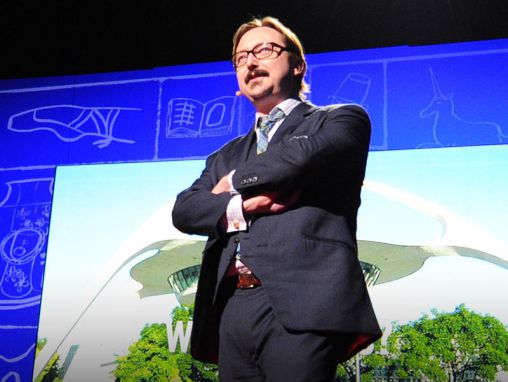 Click to play Džon Hodžman (John Hodgman): Objašnjavanje dizajna