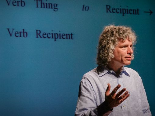 Click to play Steven Pinker nous parle du langage et de la pensée.