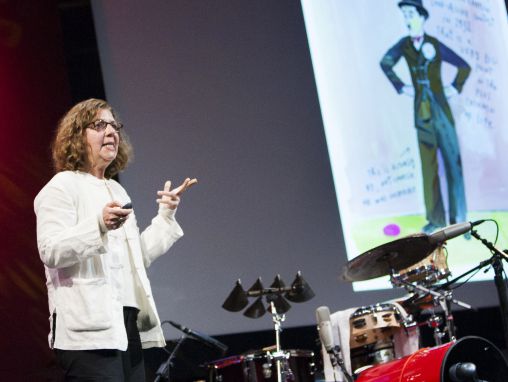 マイラ・カルマン： 絵を描く女