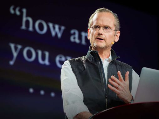 Click to play Lorens Lesig (Lawrence Lessig): Nezaustavljivim hodom do političkih reformi