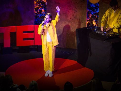 Click to play Yelle: "Interpassion" / "Ba$$in"