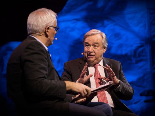 Click to play António Guterres: I rifugiati hanno il diritto di essere protetti