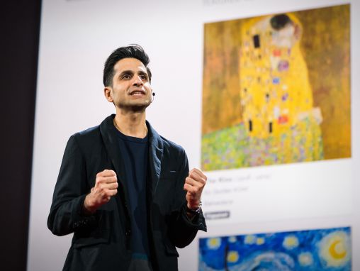 Click to play Amit Sood: Jokainen taideteos jonka olet halunnut nähdä -- läheltä ja haettavissa