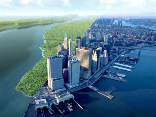 Click to play Eric Sanderson imagine New York -- avant la ville
