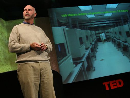 Click to play Craig Venter: Sampling the ocean's DNA