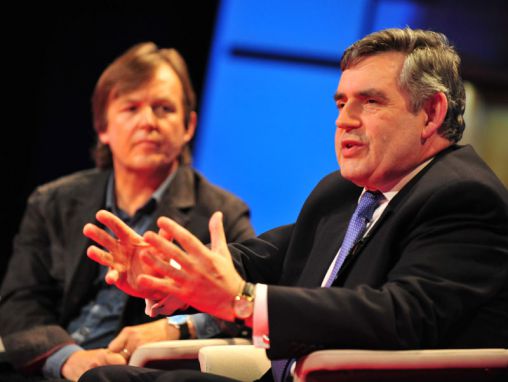 Click to play Gordon Brown  oppose une éthique mondiale à l'intérêt national