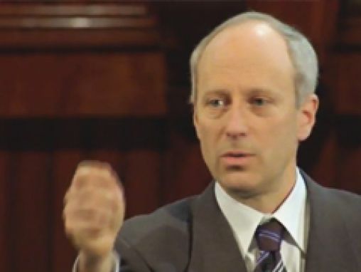 Click to play Michael Sandel: What's the right thing to do?