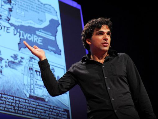 Click to play Patrick Chappatte: A karikatúrák hatalma